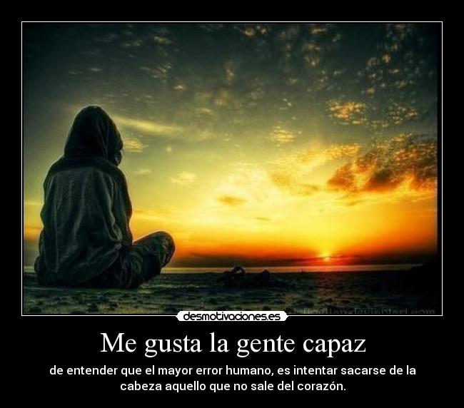 Me gusta la gente capaz - 