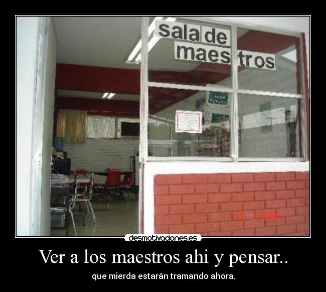carteles sifiuu sala maestros desmotivaciones