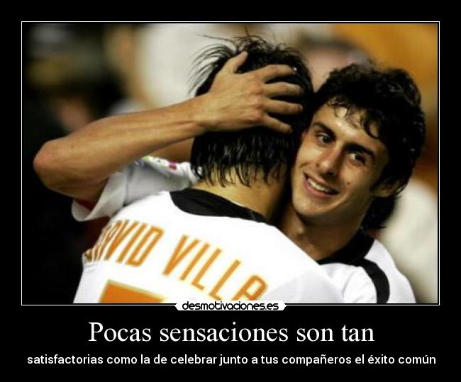 Pocas sensaciones son tan - 