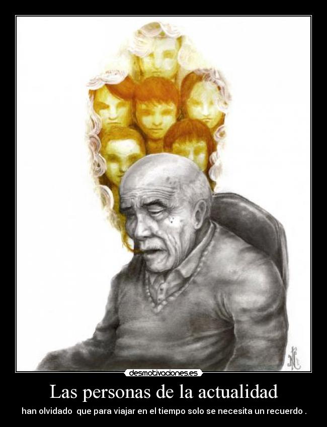 Las personas de la actualidad -