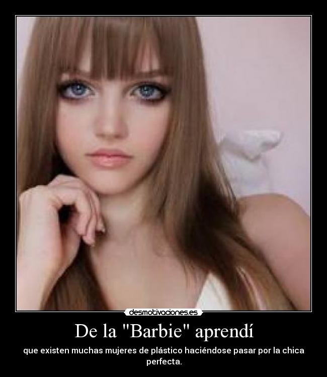 De la Barbie aprendí - 