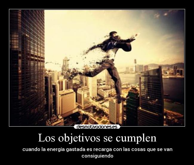 Los objetivos se cumplen - 