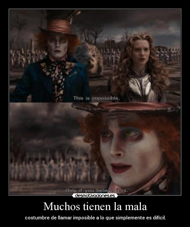 Muchos tienen la mala - 