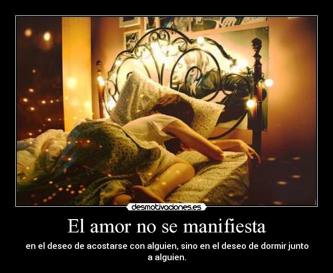 carteles amor sueno dormir amor desmotivaciones