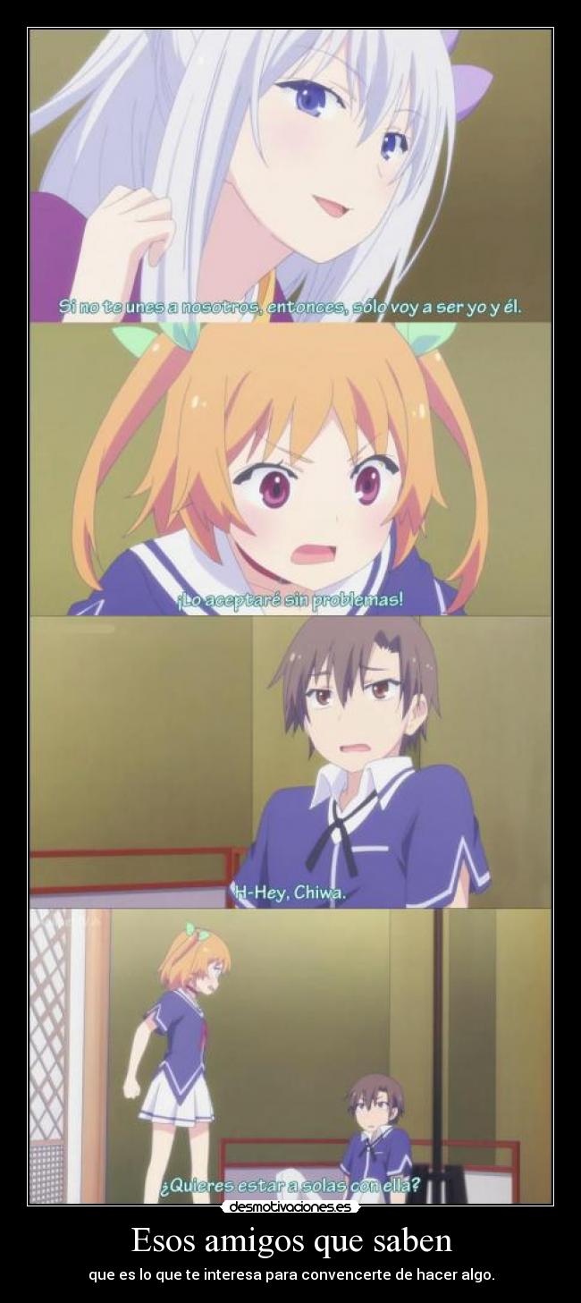 Esos amigos que saben -