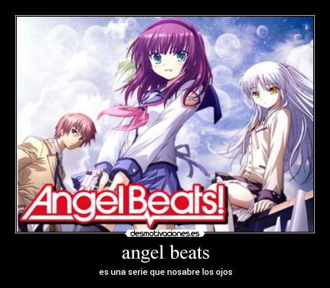 angel beats - es una serie que nosabre los ojos