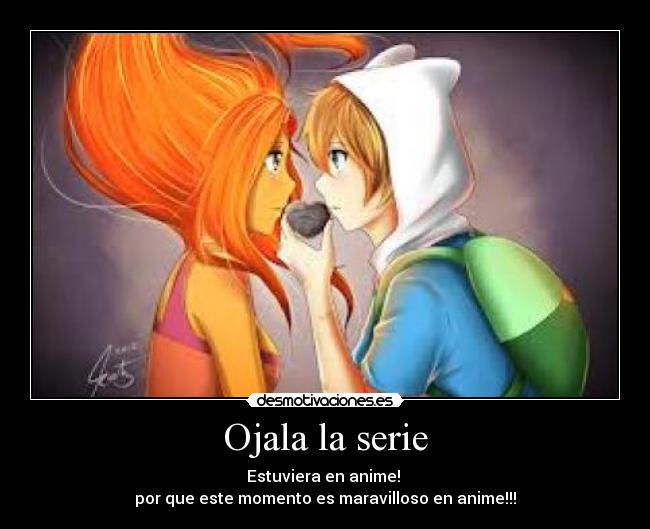 Ojala la serie - Estuviera en anime! 
por que este momento es maravilloso en anime!!!