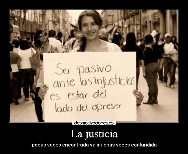 La justicia - 