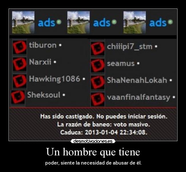 carteles ads malote desmotivaciones