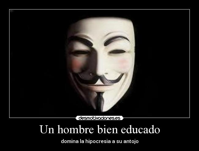 Un hombre bien educado -