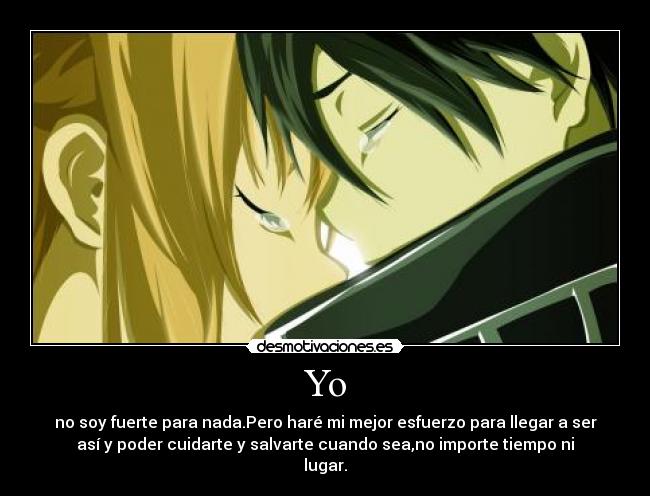carteles asuna yuuki kazuto kirigaya kirito sword art online sao alfheim online alo anime manga kjolpisoto desmotivaciones