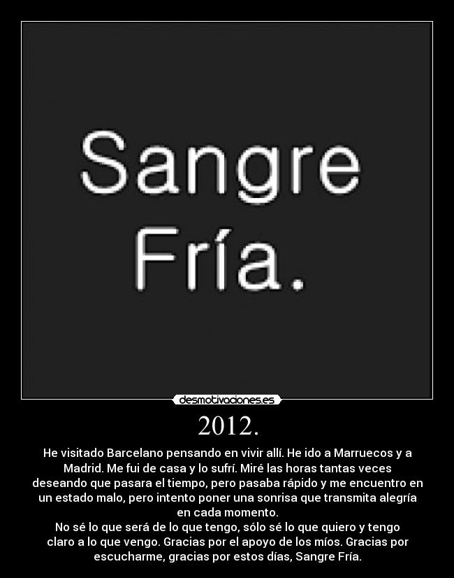 carteles cdg cartel 1500 por segunda vez para sangre fria fragmento bye 2012 kaze desmotivaciones