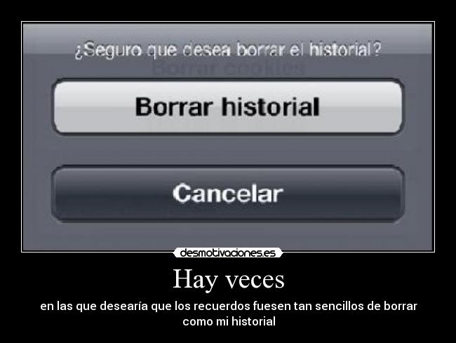 Hay veces - 