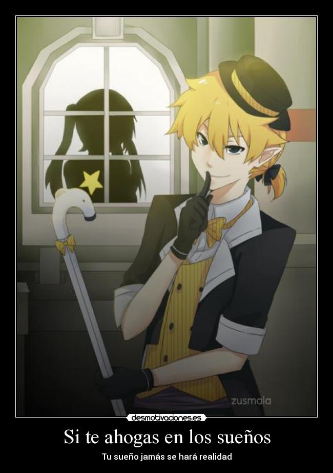 Si te ahogas en los sueños -