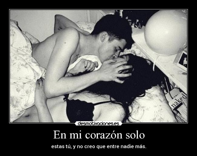 En mi corazón solo - 