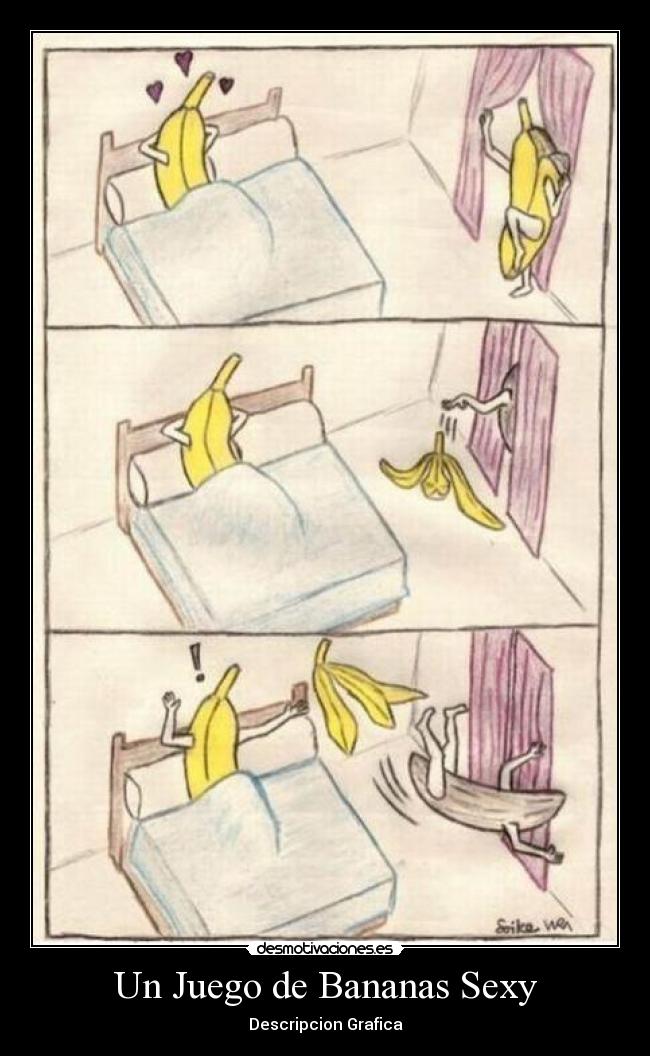 Un Juego de Bananas Sexy - Descripcion Grafica