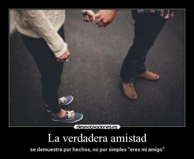 La verdadera amistad - 