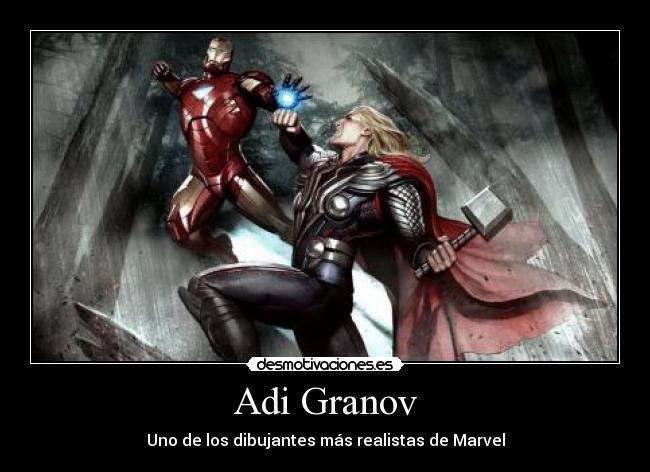 Adi Granov - Uno de los dibujantes más realistas de Marvel