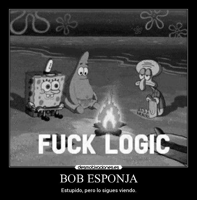 carteles bob esponja desmotivaciones