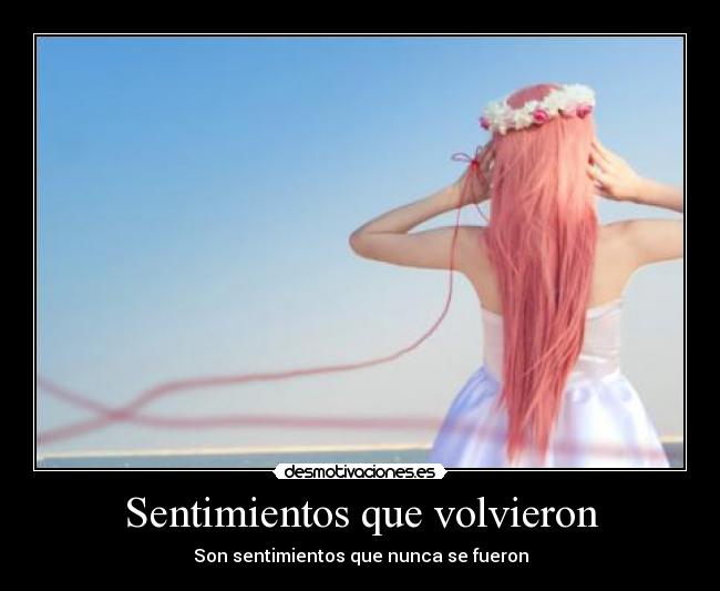 Sentimientos que volvieron - Son sentimientos que nunca se fueron