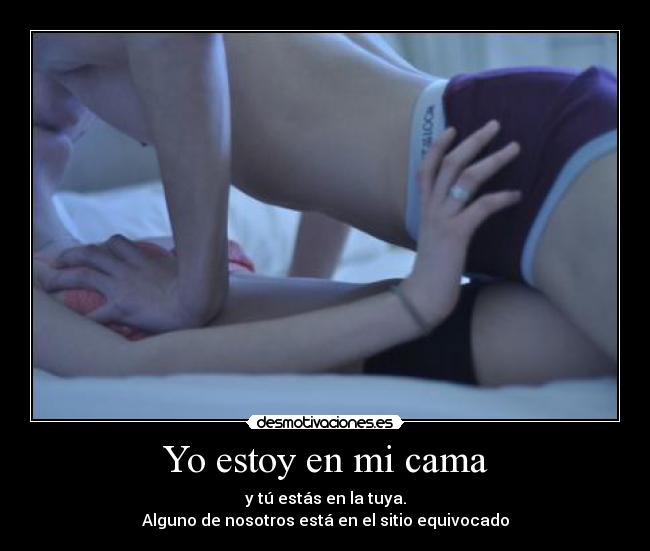Yo estoy en mi cama - 