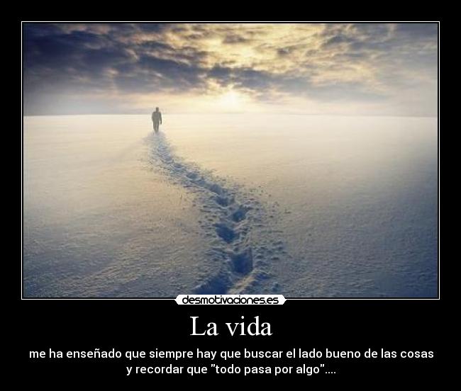 La vida -