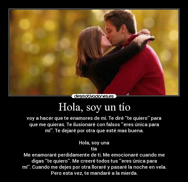 carteles hola soy tio desmotivaciones