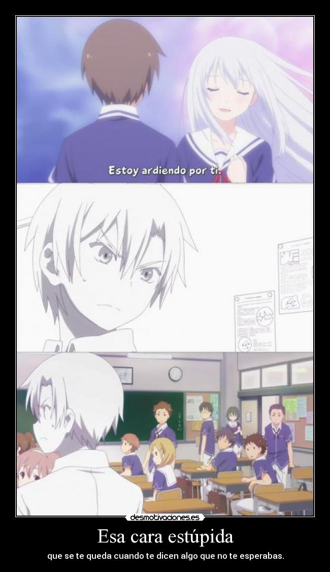 Esa cara estúpida -