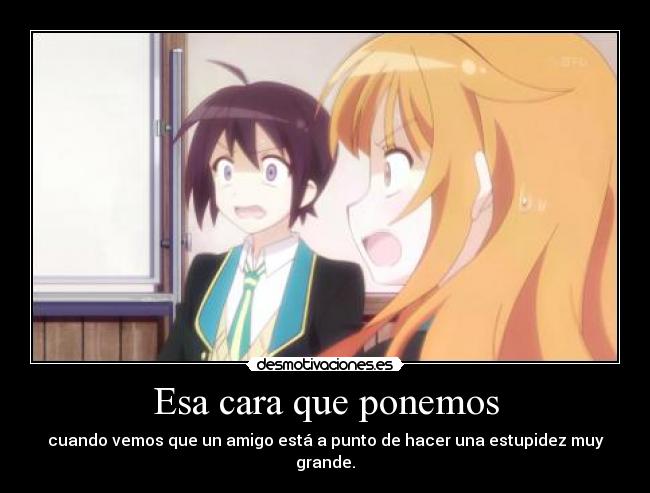 Esa cara que ponemos -