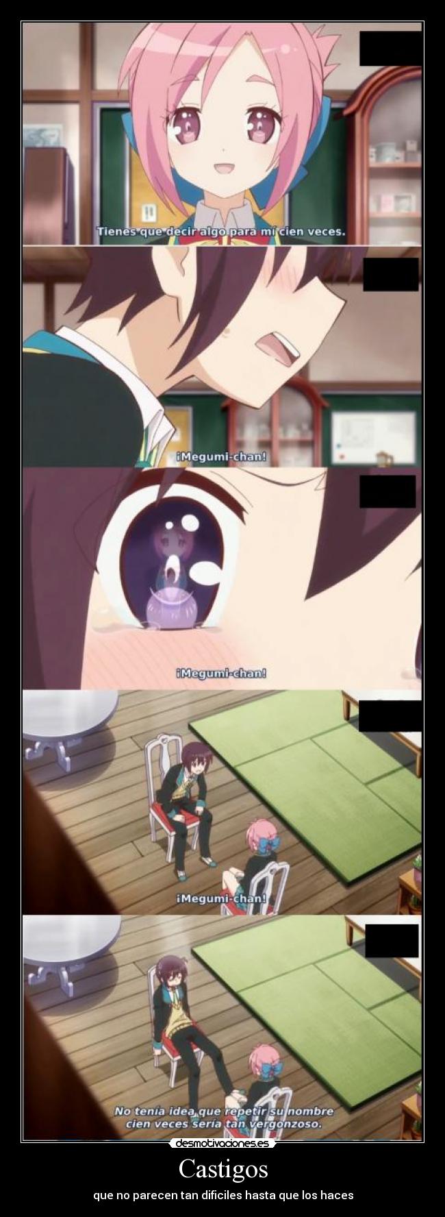 Castigos - que no parecen tan dificiles hasta que los haces