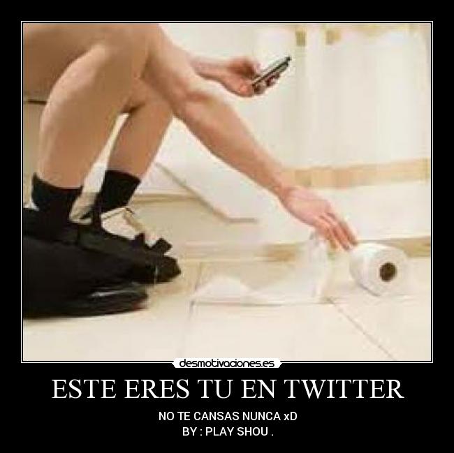 ESTE ERES TU EN TWITTER -