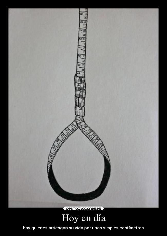 Hoy en día - hay quienes arriesgan su vida por unos simples centímetros.