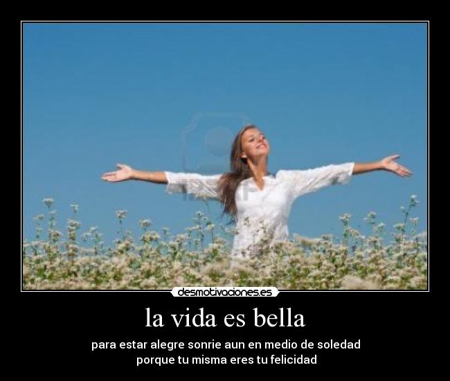 la vida es bella -