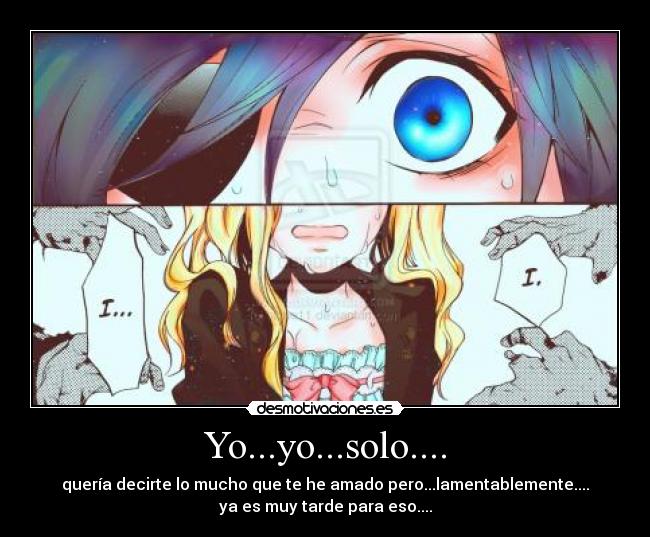 Yo...yo...solo.... -