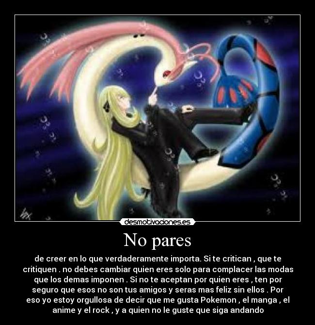 No pares - 
