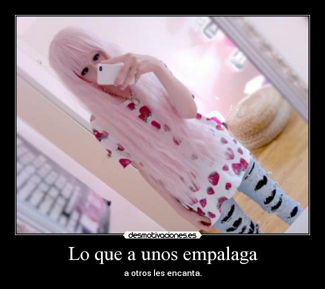 Lo que a unos empalaga - 