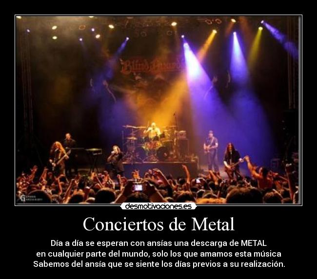 Conciertos de Metal -