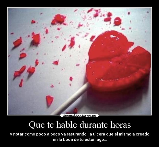 carteles que hable durante horas desmotivaciones