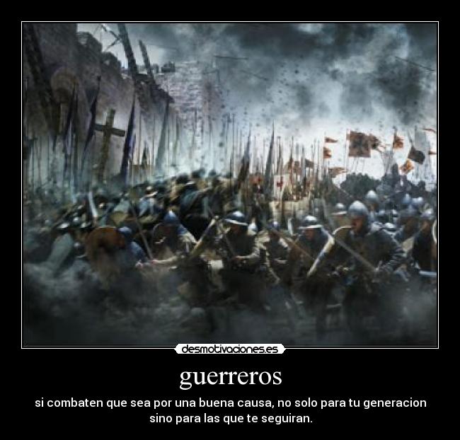 carteles cruzadas guerreros templarios batalla guerras desmotivaciones