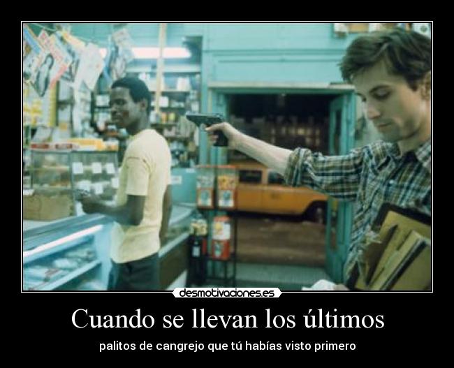 Cuando se llevan los últimos - 