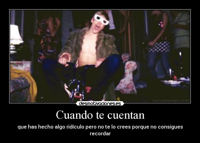 Cuando te cuentan - 