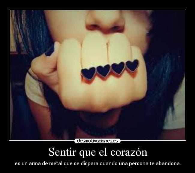 Sentir que el corazón -