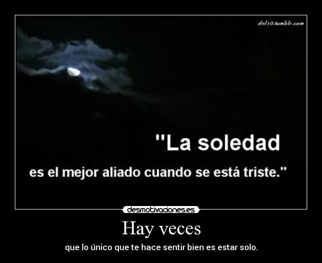 Hay veces - 