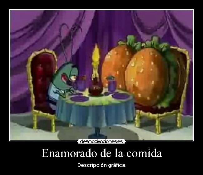 Enamorado de la comida -