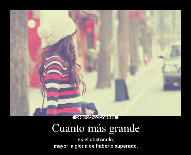 carteles obstaculo logro desmotivaciones
