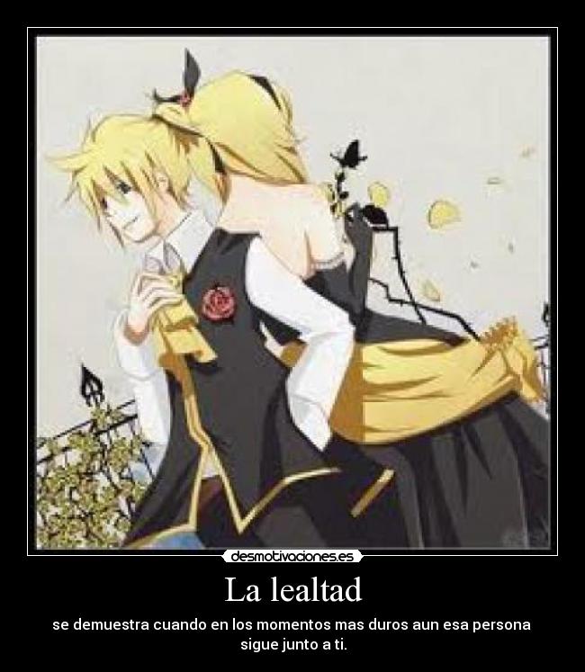 La lealtad - 