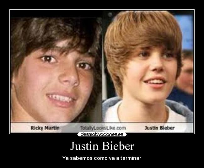 Justin Bieber - Ya sabemos como va a terminar