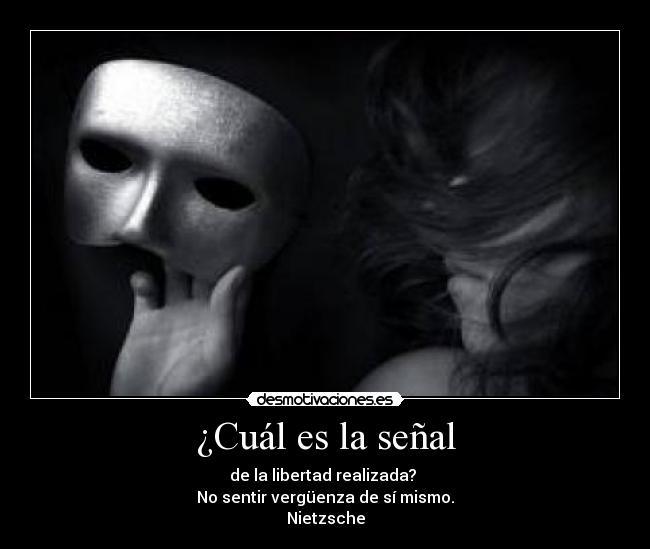 ¿Cuál es la señal -