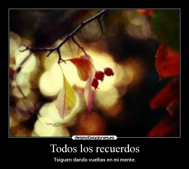 Todos los recuerdos -