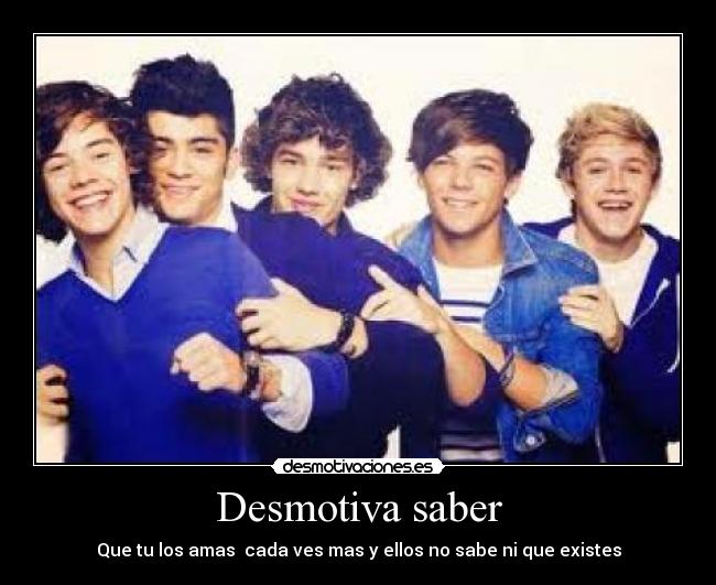 Desmotiva saber - 
